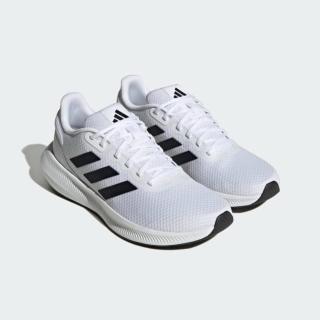 【adidas 愛迪達】RUNFALCON 3.0 慢跑鞋 男鞋 運動鞋 緩震 白(HQ3789)