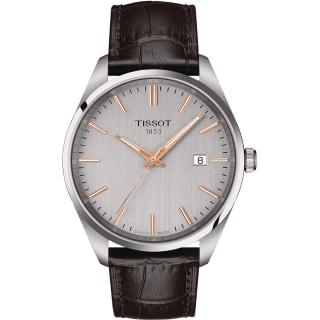 【TISSOT 天梭 官方授權】PR100系列 簡約時尚手錶-40mm 新年禮物(T1504101603100)
