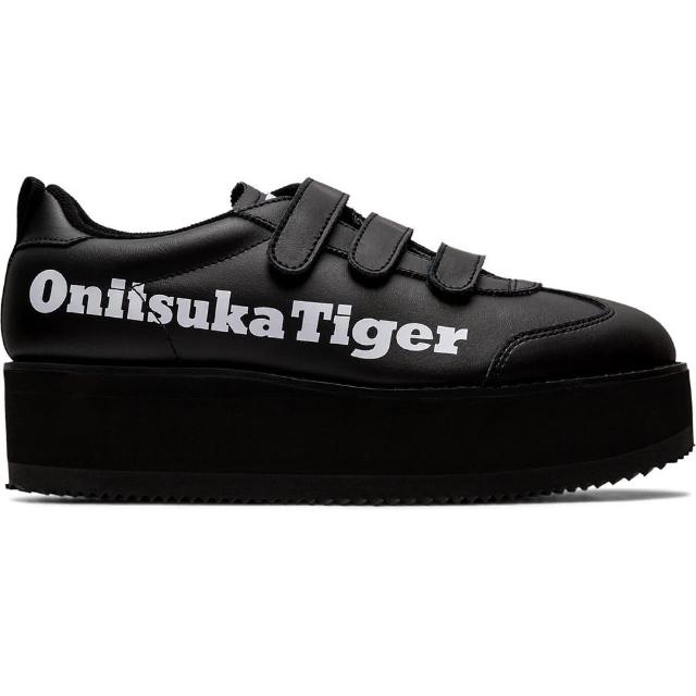 Onitsuka Tiger】Onitsuka Tiger鬼塚虎-黑底白字DELEGATION CHUNK W