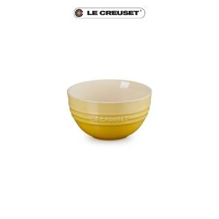 【Le Creuset】瓷器韓式飯碗350ml(溫桲黃)