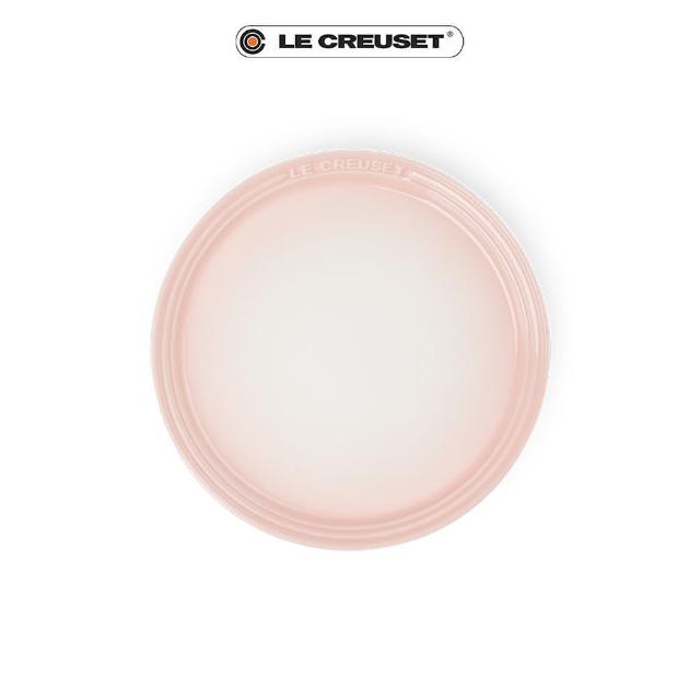 【Le Creuset】瓷器圓盤19cm(淡粉紅)