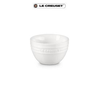 【Le Creuset】瓷器韓式飯碗10cm(雪花白)