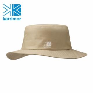 【Karrimor】日本製 原廠貨 中性 Rain 3L Hat 2 三層防水圓盤帽/運動/生活/旅行 米黃