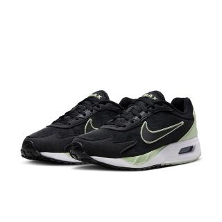 【NIKE 耐吉】慢跑鞋 男鞋 運動鞋 緩震 AIR MAX SOLO 黑綠 DX3666-005