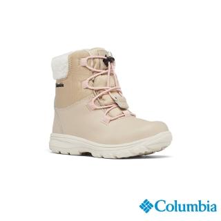 【Columbia 哥倫比亞】大童款-YOUTH MORITZAOmni-Tech防水極暖雪靴-卡其(UBY99430KI/HF)