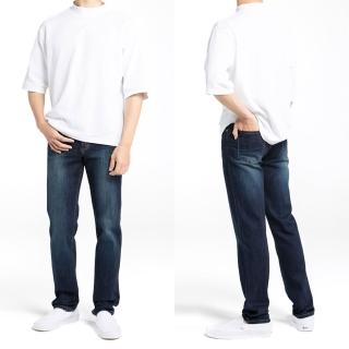 【Last Taiwan Jeans】台灣製 特彈窄管/合身直筒牛仔褲(版型偏窄)