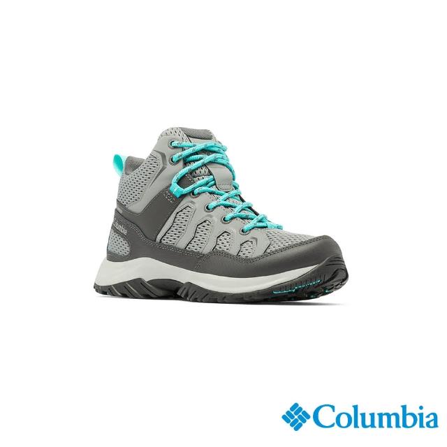 【Columbia 哥倫比亞官方旗艦】女款-GRANITE TRAILOmni-Tech防水高筒健走鞋-灰色(UBL66320GY/HF)