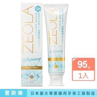 【Zettoc 澤托克】Zeola 蕾歐樂 牙周亮白牙膏-薄荷 1入(95g/入)