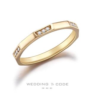 【WEDDING CODE】14K 7分鑽石女戒 3441玫(天然鑽石 母親節 現貨禮物)