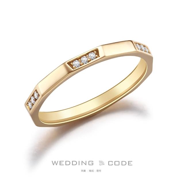 【WEDDING CODE】14K金 7分鑽石女戒 3441玫(天然鑽石 618 禮物)