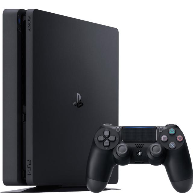 【SONY 索尼】PS4 Slim 主機黑+ 遊戲任選一款(台灣公司貨-1TB