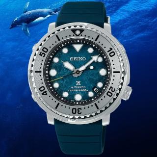 【SEIKO 精工】PROSPEX系列 愛海洋 南極企鵝 200米潛水機械腕錶 母親節 禮物 SK042(SRPH77K1/4R35-04Z0G)