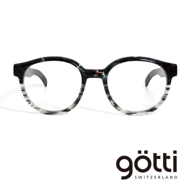 【Gotti】瑞士Gotti Switzerland 歐式特色粗圓框光學眼鏡(- EBBY)