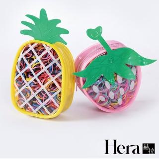 【HERA 赫拉】ll現貨ll不傷髮草莓鳳梨造型兒童橡皮圈-2款(髮飾 髮圈)
