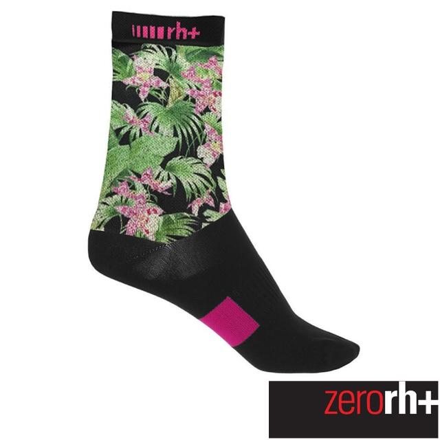 【ZeroRH+】義大利 Fashion 15cm 專業高筒運動襪(綠色 ECX9108_91F)