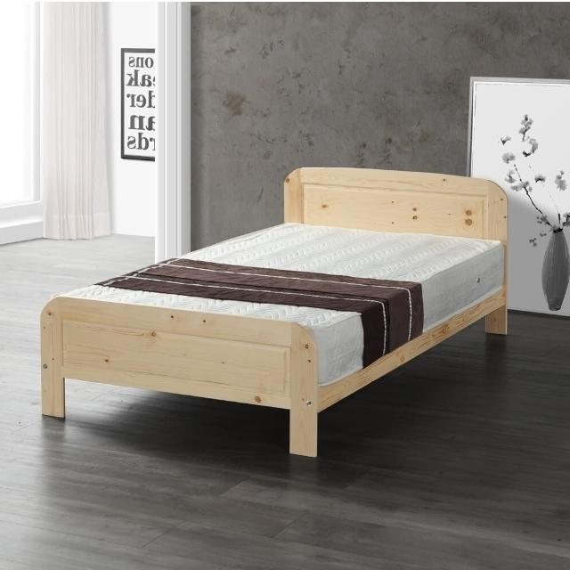 【MUNA 家居】白松木3.5尺單人床/不含床墊(單人床 床台 床架 床組)
