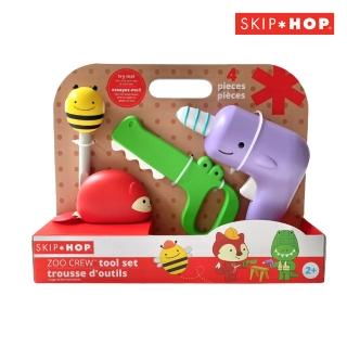 【Skip Hop】ZOO小動物建築工具套組(嬰兒玩具 兒童玩具 扮家家酒 互動遊戲 手眼協調)