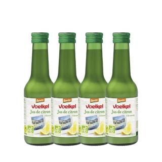 【機本生活OLife】Voelkel 檸檬原汁(200mLx4瓶)