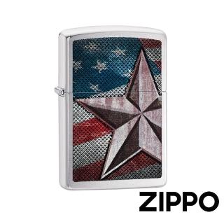 【Zippo】美國五角星旗防風打火機(美國防風打火機)