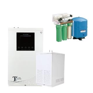 【天康淨水】T8配TE-1廚下頂級三溫觸控熱飲機(熱飲機、礦物淨水器、觸控、冰冷熱)