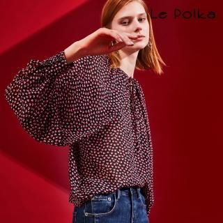【Le Polka】最愛點點設計款上衣-女
