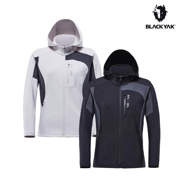 【BLACK YAK】女 TRICA BONDING外套[黑色/骨白]CB2WJ203(韓國 秋冬 休閒外套 女外套)