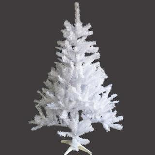 【聖誕裝飾特賣】台灣製豪華型3呎/3尺(90cm夢幻白色聖誕樹 裸樹-不含飾品不含燈)