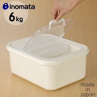 【好拾物】inomata 日本製 儲米箱 儲存桶 附米杯(6kg)