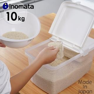 【好拾物】inomata 日本製 儲米箱 儲存桶 附米杯(10kg)