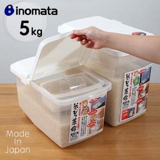 【好拾物】inomata 日本製 儲米箱 儲存桶 附米杯(5kg)