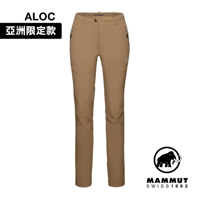 Mammut 長毛象】Trekkers 3.0 Pants AF Women 健行防潑水長褲深沙褐女