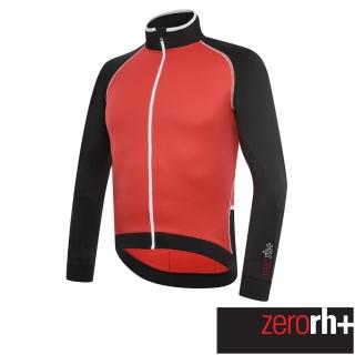 【ZeroRH+】義大利男仕專業刷毛自行車衣(●黑色、紅色● ICU0446)