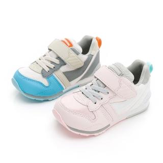 【MOONSTAR 月星】童鞋十大機能HI系列運動鞋(白粉、藍卡其)