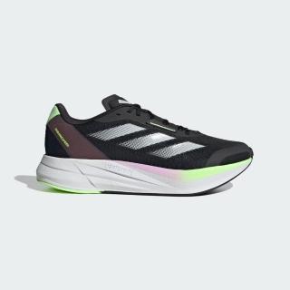 【adidas 愛迪達】Duramo Speed M 男女 慢跑鞋 運動 訓練 路跑 中距離 跑鞋 緩震 黑銀(IE5475)