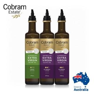 即期品【Cobram Estate】澳洲特級初榨橄欖油750ml三入組-經典x2+細緻x1(採收日期: 2023/5)