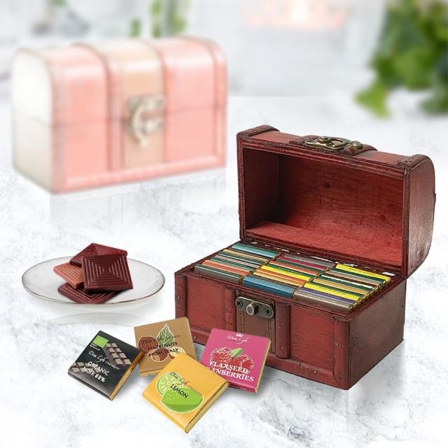 【Diva Life】比利時進口純巧克力經典珠寶盒30入/盒_送禮禮盒