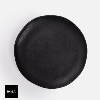 【HOLA】艾曜陶瓷盤10吋 黑