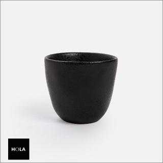 【HOLA】艾曜陶瓷湯吞杯180ml 黑