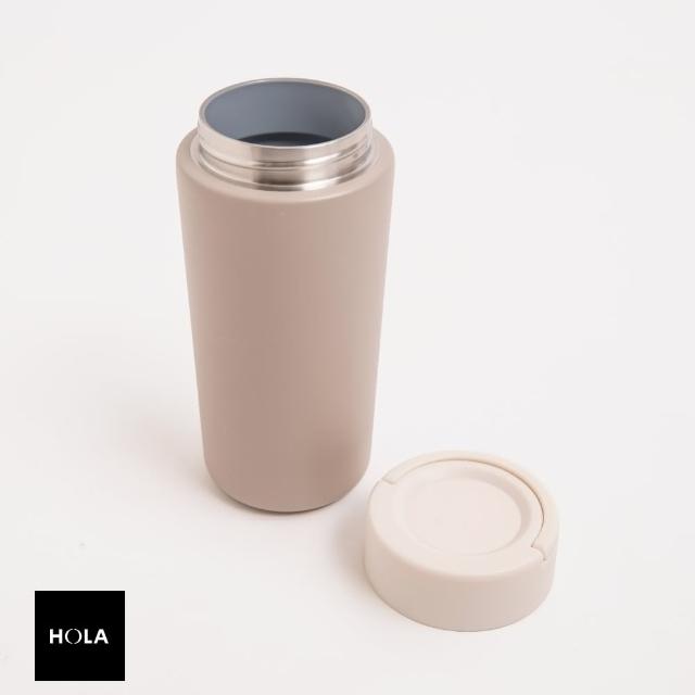 【HOLA】手提陶瓷易潔層保溫杯 500mL 彌月咖