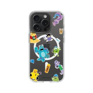 【RHINOSHIELD 犀牛盾】iPhone 14系列 Clear MagSafe兼容 磁吸透明手機殼/怪獸電力公司集合(迪士尼)