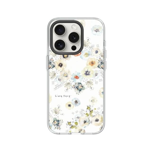 【RHINOSHIELD 犀牛盾】iPhone 13系列 Clear MagSafe兼容 磁吸透明手機殼/窯花(涼丰系列)