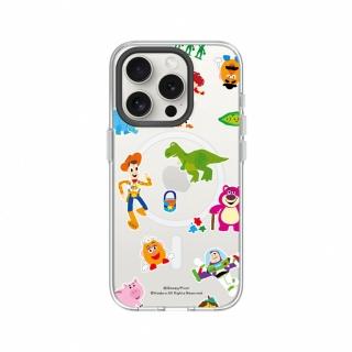 【RHINOSHIELD 犀牛盾】iPhone 13系列 Clear MagSafe兼容 磁吸透明手機殼/玩具總動員-Sticker(迪士尼)