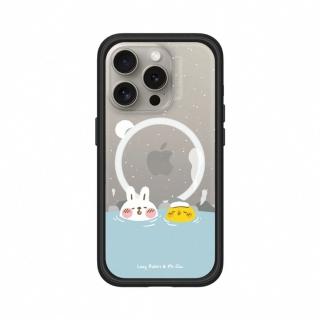 【RHINOSHIELD 犀牛盾】iPhone 13 mini/Pro/Max Mod NX MagSafe兼容 手機殼/泡溫泉(懶散兔與啾先生)
