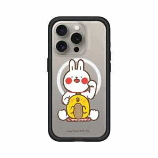 【RHINOSHIELD 犀牛盾】iPhone 12 mini/Pro/Max Mod NX MagSafe兼容 手機殼/招財(懶散兔與啾先生)