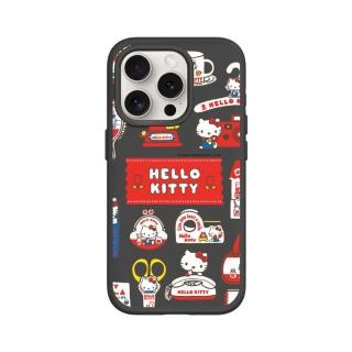【RHINOSHIELD 犀牛盾】iPhone 14系列 SolidSuit MagSafe兼容 磁吸手機殼/Sticker-生活小物(Hello Kitty)