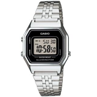 【CASIO 卡西歐】復古數字型電子系列錶款(LA680WA-1DF)