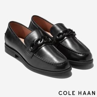 【Cole Haan】STASSI CHAIN LOAFER 樂福鞋 女鞋(經典黑-W27246)