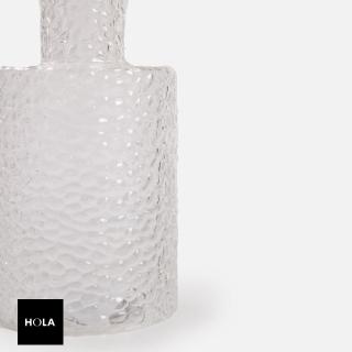 【HOLA】瑞典DBKD AIRY玻璃長頸小花器 透明