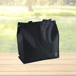 【UdiLife】黑潮/肩背式保溫保冷購物袋-3入(保溫保冷袋)