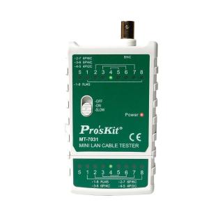 【ProsKit寶工】迷你網絡測試器_帶電池(MT-7031)